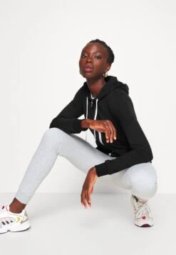 Sweater Met Rits - Black -Even&Odd 00e78f3dfea34643828768fce0a3f273