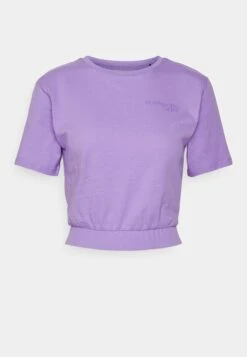 T-Shirt Basic - Lilac -Even&Odd 0555077c32634d0a8ad8318d7fa686d7