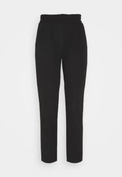 Even&Odd Paperbag Waist Tapered Trousers - Broek - Black -Even&Odd 0f90db6416cb4c6b91439ef37d9e9ed6