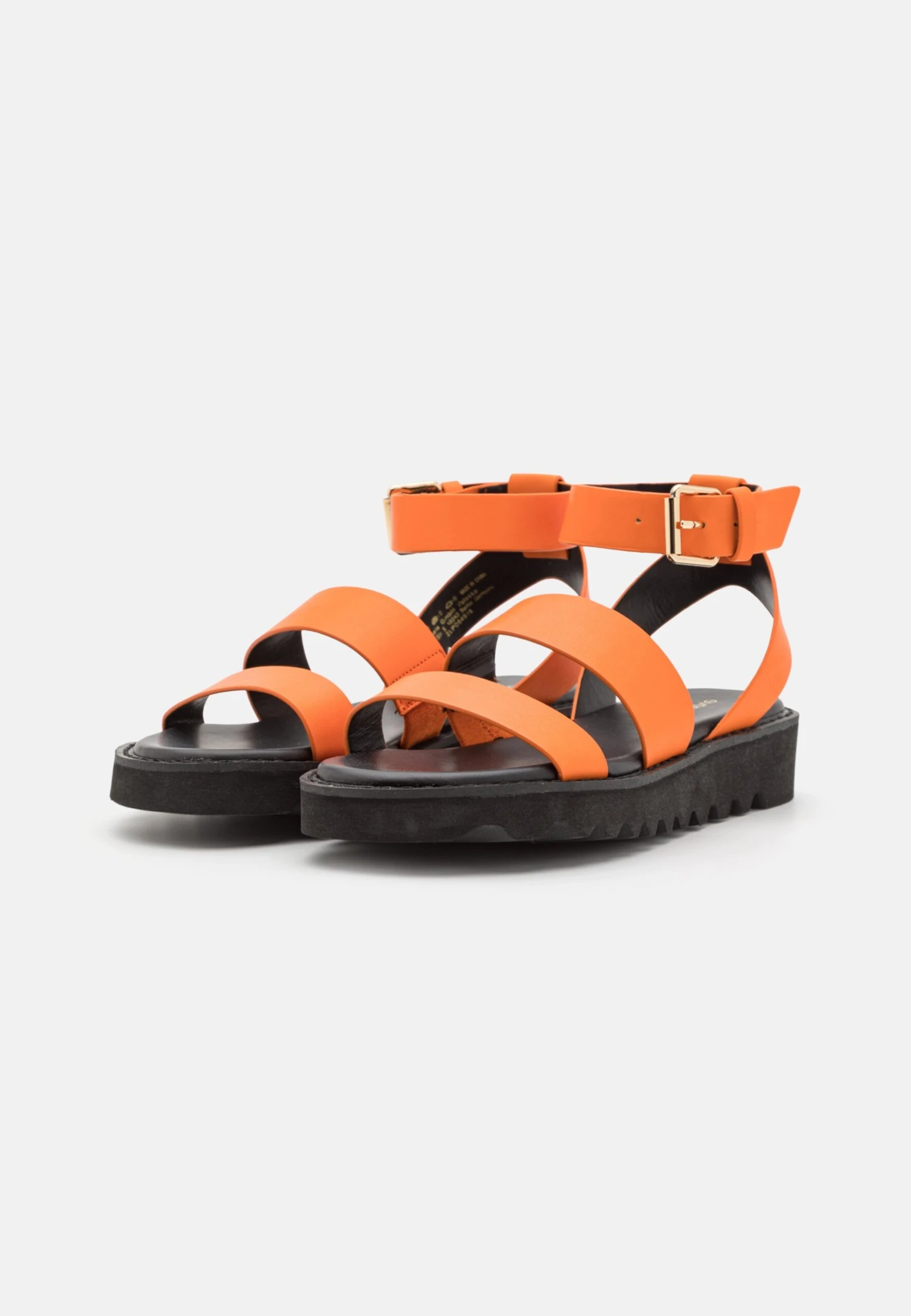 Sandalen Met Plateauzool - Orange 5 Sandalen Met Plateauzool - Orange - Afbeelding 3