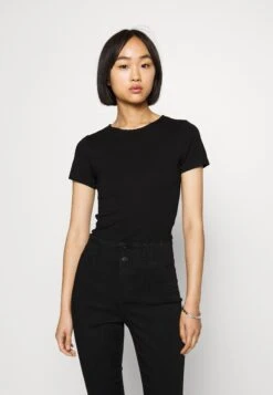 2 Pack - T-Shirt Basic - Black/White -Even&Odd 1a23aa76b162472ab975bfc668f6eb11