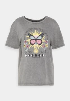 Even&Odd Clare Colorful Mystical Anthracite - T-Shirt Print - Anthracite -Even&Odd 1b632d56325341cb860681786750f5cb