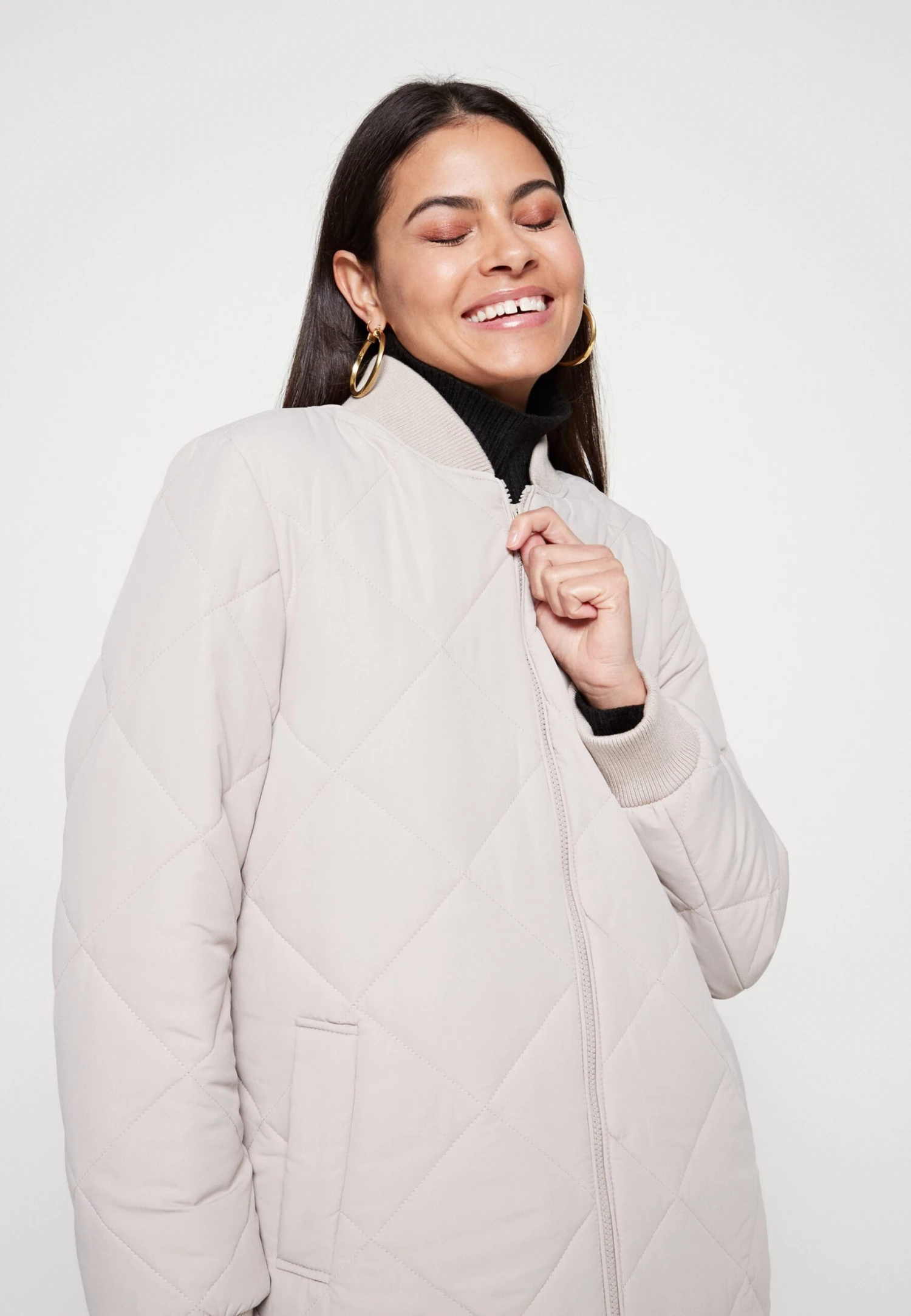 Even&Odd Winterjas - Beige 6 Even&Odd Winterjas - Beige - Afbeelding 4