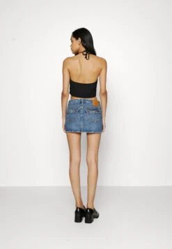 Even&Odd Wrinkle Halter- Top - Black -Even&Odd 25991da55df1417fa9bcaa5e2695a8f1