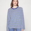 Stripe Tee- Longsleeve - Blue/Light Blue -Even&Odd 2b46b01e81c6474aa3f9036ef8a34aa5