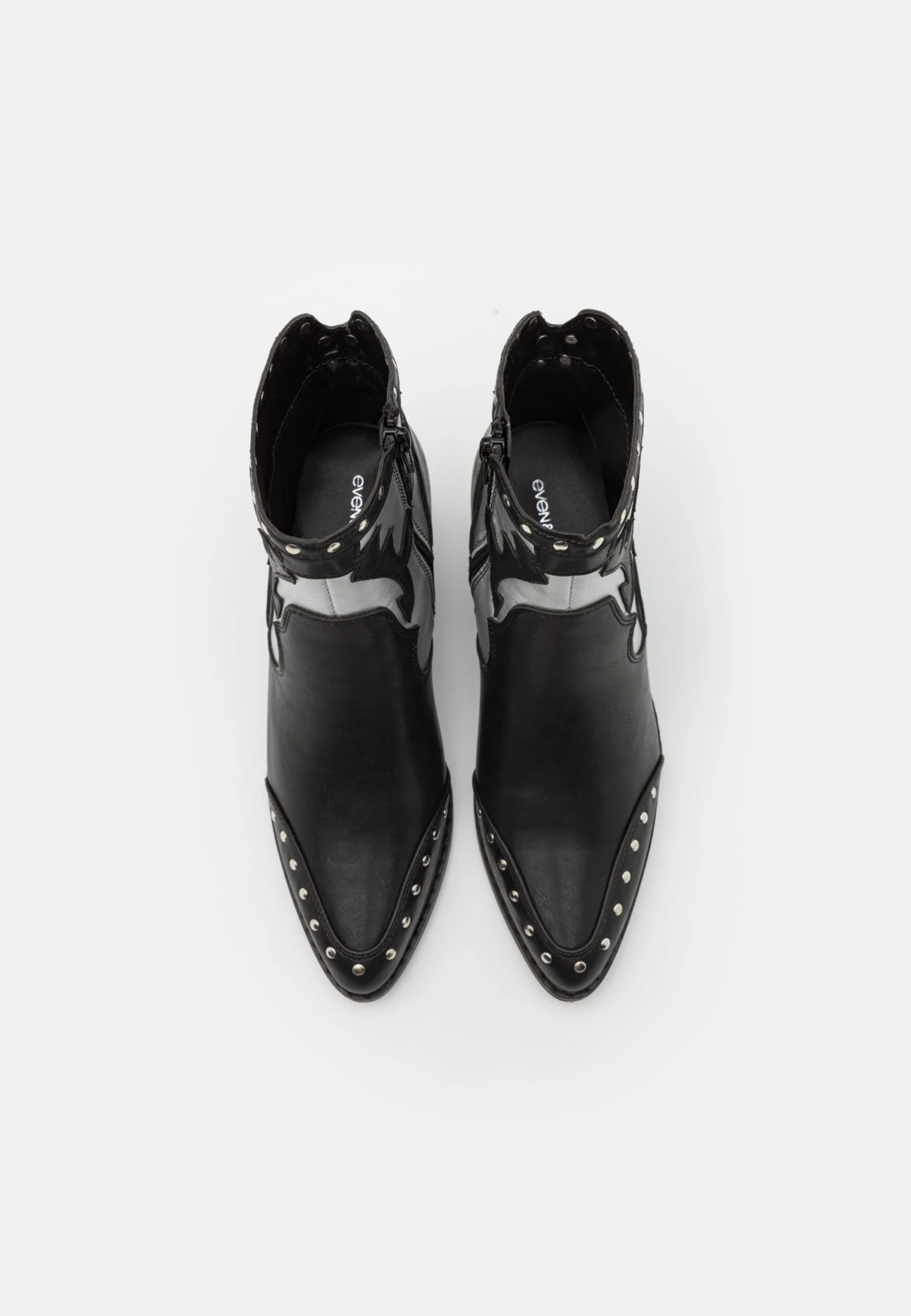 Even&Odd Cowboy-/Bikerlaarsjes - Black 8 Even&Odd Cowboy-/Bikerlaarsjes - Black - Afbeelding 6