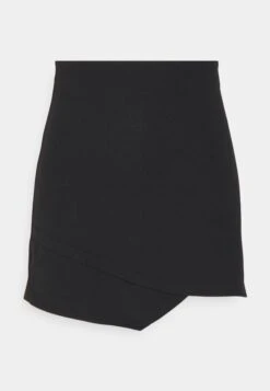 Gathered Mini Skirt- Minirok - Black -Even&Odd 4174f8de2b934e769d213c4c6e9925a9