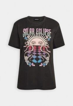 Even&Odd T-Shirt Print - Anthracite