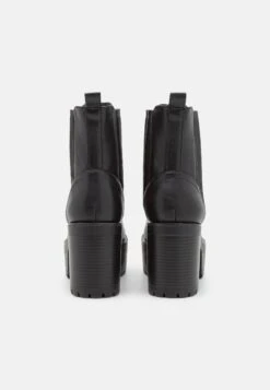 Enkellaarsjes Met Plateauzool - Black -Even&Odd 4902fa4735b242d49267c6c83874cca3