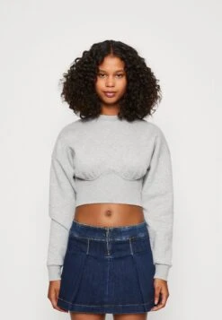 Even&Odd Sweater - Mottled Light Grey