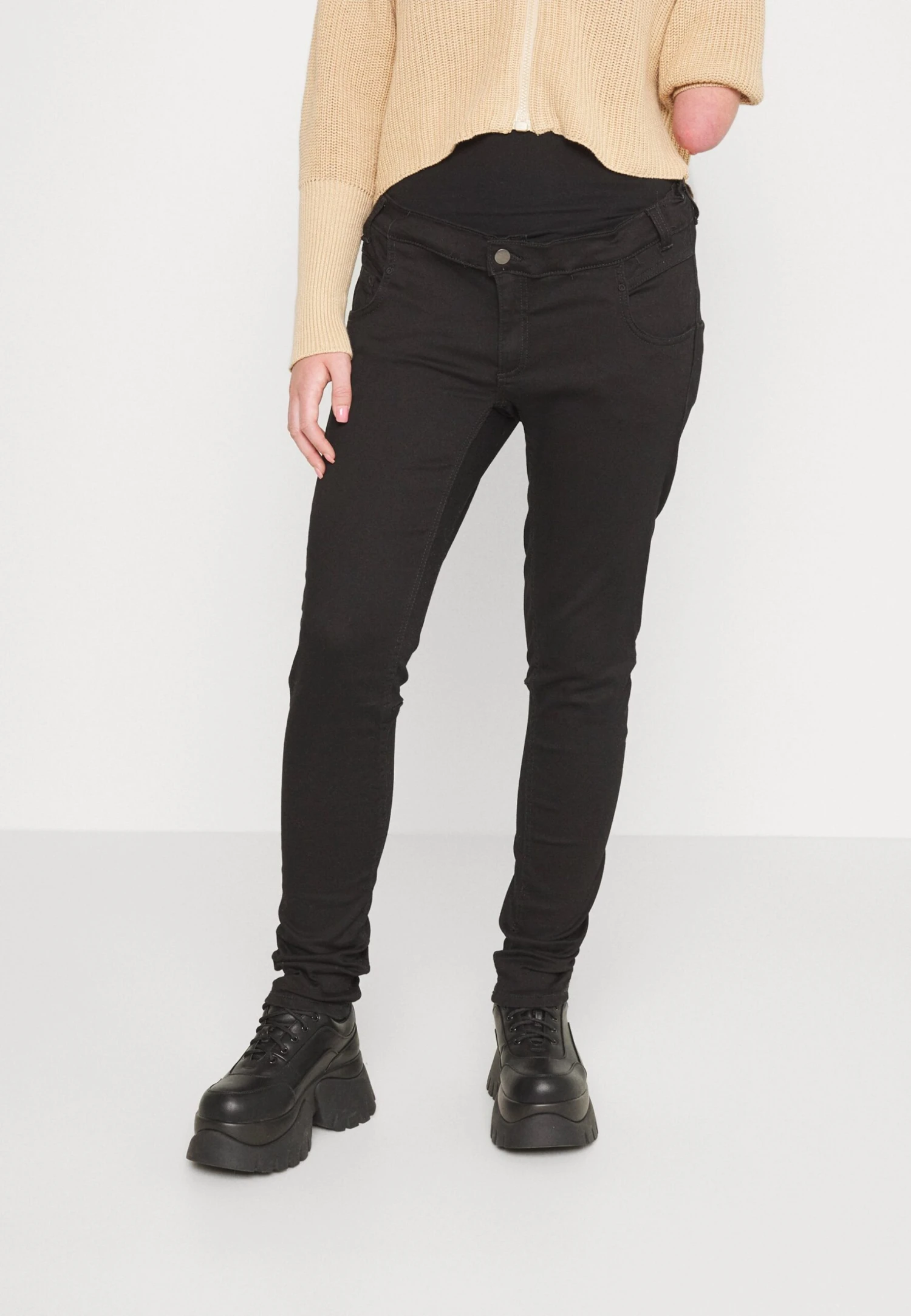 Even&Odd Slim Fit Jeans - Black Denim 5 Even&Odd Slim Fit Jeans - Black Denim - Afbeelding 3