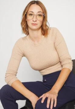 Even&Odd Trui - Sand -Even&Odd 4f0fca19c58d4120b0732a893364a699