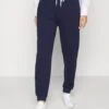 Even&Odd Regular Fit Jogger With Contrast - Trainingsbroek - Dark Blue
