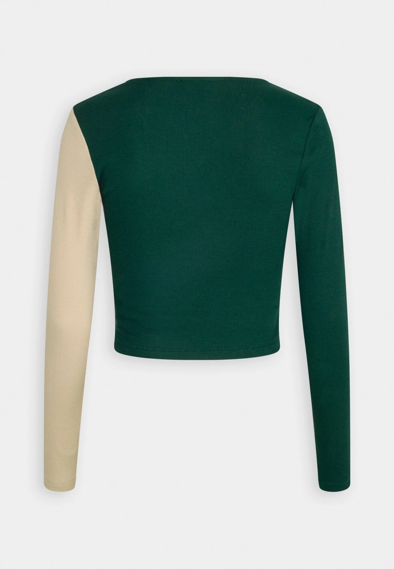 Even&Odd Longsleeve - Beige/Dark Green 8 Even&Odd Longsleeve - Beige/Dark Green - Afbeelding 6