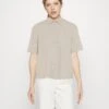 Even&Odd Linen-Mix Button Down Blouse - Overhemdblouse - Beige -Even&Odd 5bb38458bd9b43fe942c3913b3fd161c