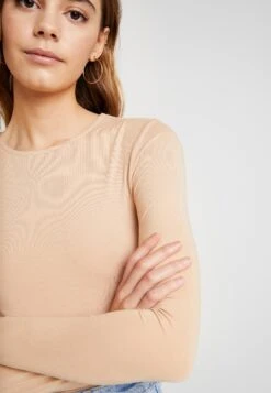 Even&Odd 2 Pack - Longsleeve - Tan/Black -Even&Odd 5cb04f631bbb4720a70b7dd368ef11b7