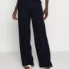 Wide Leg Trousers - Broek - Dark Blue