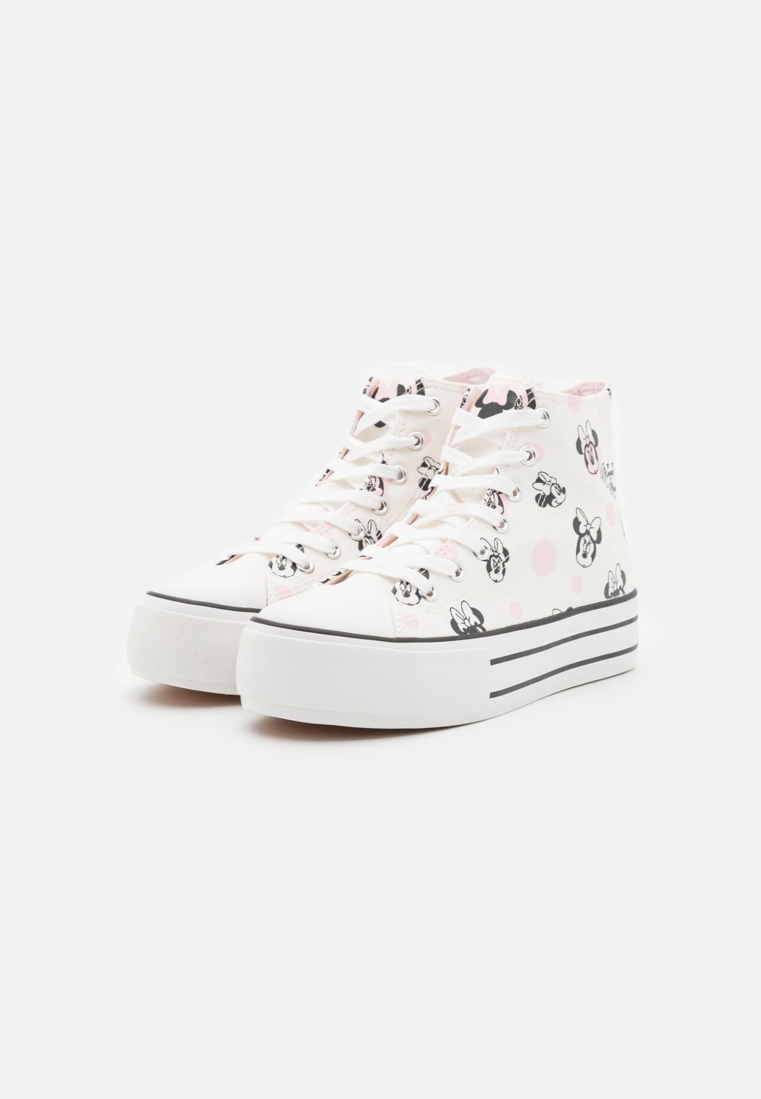 Even&Odd Disney Minnie Mouse - Sneakers Hoog - Rose Gold-Coloured/White 5 Even&Odd Disney Minnie Mouse - Sneakers Hoog - Rose Gold-Coloured/White - Afbeelding 3