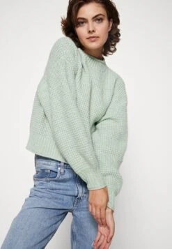Even&Odd Moss Stitch Jumper - Trui - Light Green -Even&Odd 7adb92da10114621b25cf389a68fa0bd