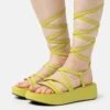 Even&Odd Sandalen Met Plateauzool - Green -Even&Odd 81cf084fb3c94c1c944882b7ab30660a