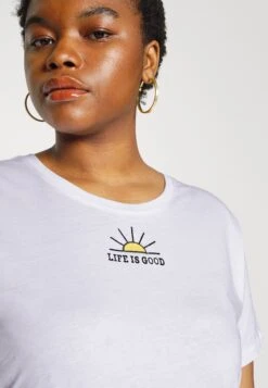 T-Shirt Print - White -Even&Odd 88f81ffc040049558db5c4a439545e0e