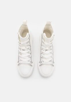 Even&Odd Love - Sneakers Hoog - White/Black -Even&Odd 89d41d1d0d1d4c418e691b1dfc2f8107