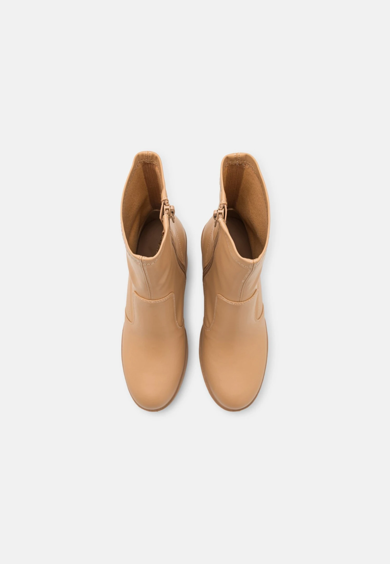 Even&Odd Enkellaarsjes Met Hoge Hak - Beige 8 Even&Odd Enkellaarsjes Met Hoge Hak - Beige - Afbeelding 6