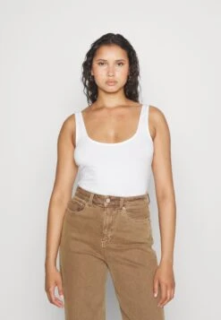 Even&Odd 2 Pack - Top - White/Orange -Even&Odd 948e9b7ad54c407c851422f319f66aaf