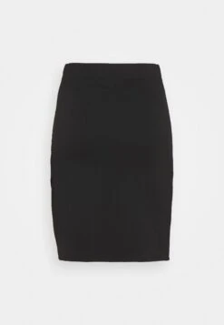 Even&Odd Asymetric Overlap Wrap Mini High Waisted Skirt - Kokerrok - Black -Even&Odd 968e1ae7bc2047049e25130f50a86ca9