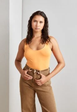 Even&Odd 2 Pack - Top - White/Orange -Even&Odd 985d751f38044ee38bb7104d03a1fc4e