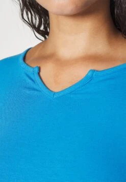 Even&Odd 2 Pack - T-Shirt Basic - Blue/White -Even&Odd 98fe947117f9498ea955c9144e9285d2