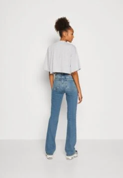 Even&Odd T-Shirt Print - Mottled Light Grey -Even&Odd adf0a9dfb20841dfa06390b18879b528