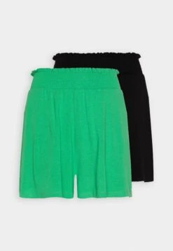 Even&Odd 2 Pack - Shorts - Black/Green -Even&Odd b2969209f096459ca747f5afc09d289e