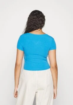 Even&Odd 2 Pack - T-Shirt Basic - Blue/White -Even&Odd b3cee3d1cbbf4ac0a745a3cfdcb60056