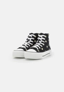 Even&Odd Sneakers Hoog - Black -Even&Odd b5a75ba9ea374fb9b9da949a678f2818