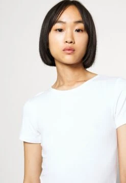 2 Pack - T-Shirt Basic - Black/White -Even&Odd b717e0c00fde476397c6e921aa56fbcc