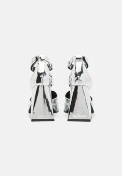 Even&Odd Plateaupumps - Silver-Coloured -Even&Odd bbd50063bfa849b685f379a67a14547d