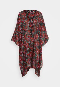 Even&Odd Floral - Lichte Jas - Red -Even&Odd c065489f3ea147759aeb24966ae3ae0a
