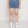 Even&Odd Jeansshort - Blue Denim 2 Even&Odd Jeansshort - Blue Denim -Even&Odd c174b6fa5e3c4a4fa2decb2c2abadede