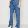 Even&Odd Straight Leg Jeans - Light Blue Denim -Even&Odd c41b40c667ad44f48ee85c8f1efb3f9f