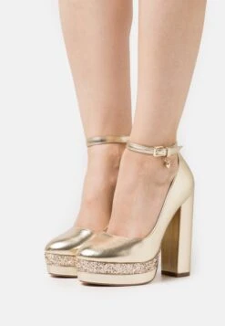 Even&Odd Plateaupumps - Gold