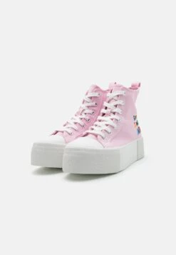 Even&Odd Sneakers Hoog - Pink -Even&Odd cbe9412aad6749f19d6446fbcd23b6f7