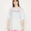 Oversized - T-Shirt Print - White -Even&Odd ce83d2d8e8ca4a5d9c0d6acb4c54f434
