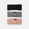 Even&Odd 3 Pack - Muts - Black/Grey/Light Pink