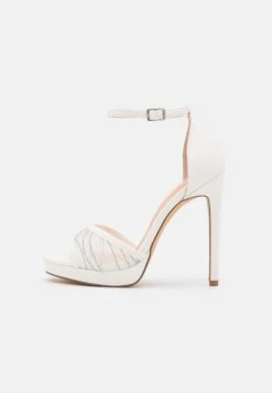 Even&Odd Sandalen Met Hoge Hak - White