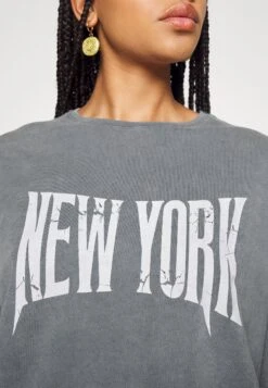 T-Shirt Print - Black 13 T-Shirt Print - Black -Even&Odd dfc33797d49b4e39944d7b3b205b93a8