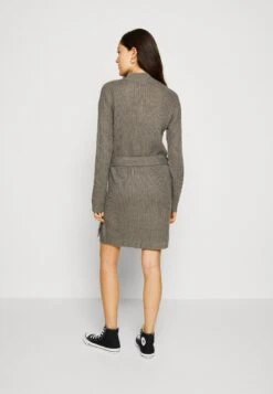 Even&Odd Loose High Neck Dress- Gebreide Jurk - Dark Grey 10 Even&Odd Loose High Neck Dress- Gebreide Jurk - Dark Grey -Even&Odd e38490b924c64824ad731c8c4479423b