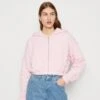 Even&Odd Sweater Met Rits - Pink -Even&Odd ed5adc47ef8e444d990eb8a69e48f80f