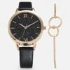 Even&Odd Set - Horloge - Gold-Coloured/Black 1 Even&Odd Set - Horloge - Gold-Coloured/Black -Even&Odd f9e7dc0f830b439087746b6b642c4287