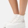 Even&Odd Sneakers Hoog - White -Even&Odd fe57df68470f4e02aa44d7b166128d4f